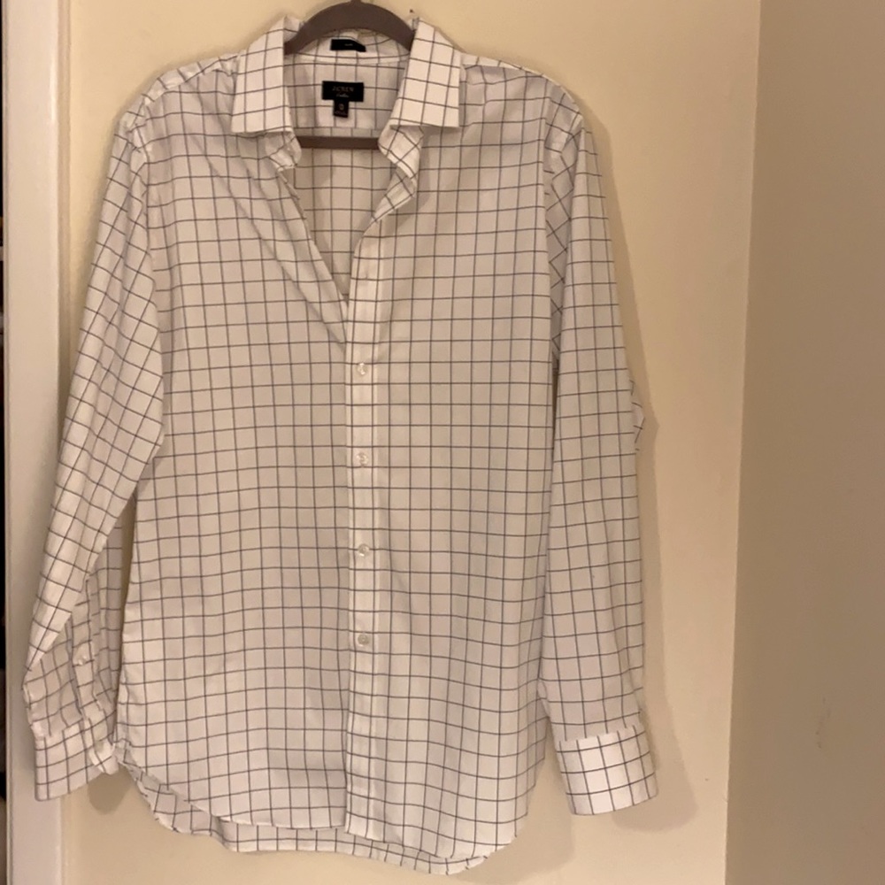 J Crew Slim Fit Ludlow Button-Up Dress Shirt